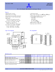 浏览型号AS7C1024-15TJC的Datasheet PDF文件第1页