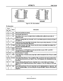 浏览型号MT88L70ASR1的Datasheet PDF文件第2页