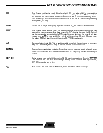 浏览型号AT17LV002-10JC的Datasheet PDF文件第7页