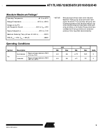 浏览型号AT17LV010-10JI的Datasheet PDF文件第9页