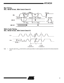 浏览型号AT24C01-10SI-2.7的Datasheet PDF文件第5页