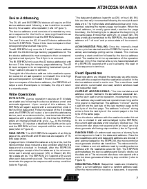 浏览型号AT24C08A-10PI-1.8的Datasheet PDF文件第7页
