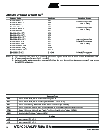 浏览型号AT24C04-10SC的Datasheet PDF文件第14页
