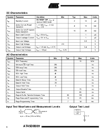 浏览型号AT45DB081-TI的Datasheet PDF文件第6页
