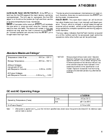 浏览型号AT45DB081的Datasheet PDF文件第5页