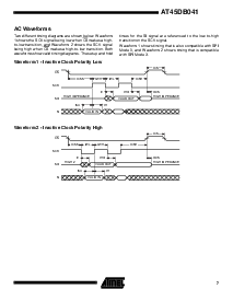 浏览型号AT45DB041-TC的Datasheet PDF文件第7页