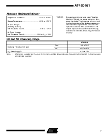 浏览型号AT45D161-RC的Datasheet PDF文件第7页