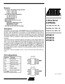 浏览型号AT59C11的Datasheet PDF文件第1页