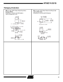 浏览型号AT59C11的Datasheet PDF文件第13页