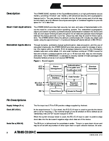 浏览型号AT88SC0204C-SU的Datasheet PDF文件第2页
