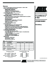 浏览型号AT88SC0808C-CI的Datasheet PDF文件第1页