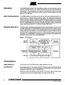 浏览型号AT88SC0808C-CI的Datasheet PDF文件第2页