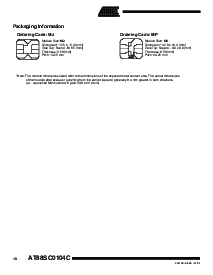 浏览型号AT88SC0104C的Datasheet PDF文件第10页