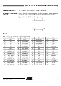 浏览型号AT91SAM7S256的Datasheet PDF文件第7页