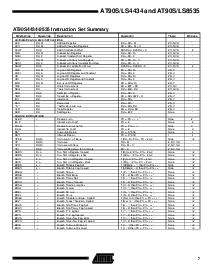 浏览型号AT90S8535-8JC的Datasheet PDF文件第7页