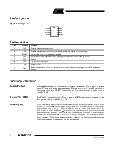 浏览型号ATA6661的Datasheet PDF文件第2页