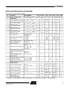 浏览型号ATA6661的Datasheet PDF文件第9页