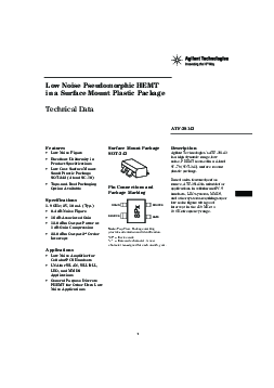 浏览型号ATF-38143-TR1的Datasheet PDF文件第1页