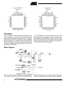 浏览型号ATF1502AS-15JC44的Datasheet PDF文件第2页