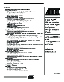 浏览型号ATMEGA1280的Datasheet PDF文件第1页