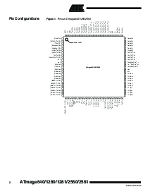 浏览型号ATMEGA1281的Datasheet PDF文件第2页