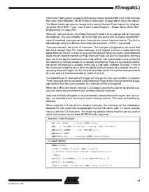 浏览型号ATmega8L-8PI的Datasheet PDF文件第13页