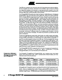 浏览型号ATmega88-20MI的Datasheet PDF文件第4页