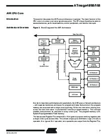 浏览型号ATmega88V-10PI的Datasheet PDF文件第7页