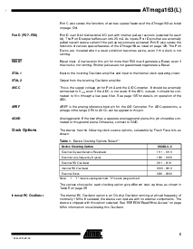 浏览型号ATMEGA163L-4PC的Datasheet PDF文件第5页