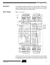 浏览型号ATMEGA163-8AC的Datasheet PDF文件第3页