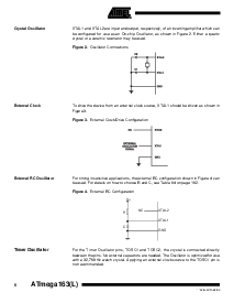 浏览型号ATMEGA163-8AC的Datasheet PDF文件第6页