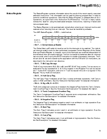 浏览型号ATmega8515L-8AU的Datasheet PDF文件第9页