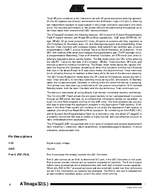 浏览型号ATmega32L-8PI的Datasheet PDF文件第4页