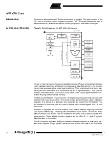浏览型号ATmega32L-8PI的Datasheet PDF文件第6页