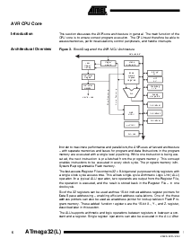 浏览型号ATmega32L-8AI的Datasheet PDF文件第6页