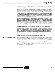 浏览型号ATmega32L-8PI的Datasheet PDF文件第7页