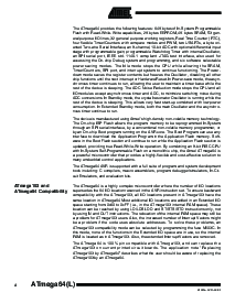 浏览型号ATmega64-16AI的Datasheet PDF文件第4页