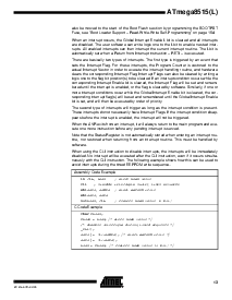 浏览型号ATmega8515-16JI的Datasheet PDF文件第13页