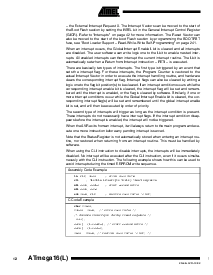 浏览型号ATmega16-16AC的Datasheet PDF文件第12页
