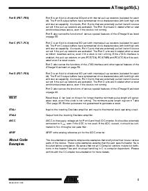 浏览型号ATmega16-16PI的Datasheet PDF文件第5页