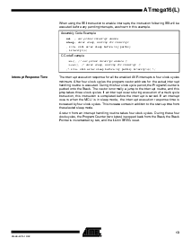 浏览型号ATmega16L-8AI的Datasheet PDF文件第13页