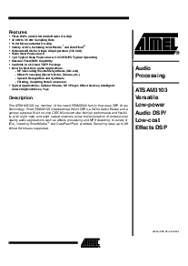 浏览型号ATSAM3103的Datasheet PDF文件第1页