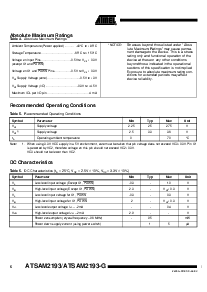 浏览型号ATSAM2193-G的Datasheet PDF文件第6页