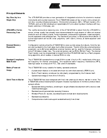 浏览型号ATSAM9743的Datasheet PDF文件第2页