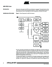浏览型号ATTINY2313-20SI的Datasheet PDF文件第6页