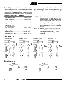 浏览型号ATV750的Datasheet PDF文件第2页