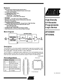 浏览型号ATV2500L-35JI的Datasheet PDF文件第1页