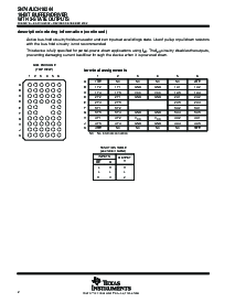 浏览型号74AUCH16244DGVRE4的Datasheet PDF文件第2页
