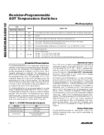 浏览型号MAX6509CAUK-T的Datasheet PDF文件第4页