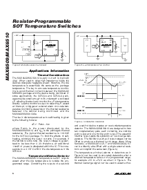 浏览型号MAX6509CAUK-T的Datasheet PDF文件第6页
